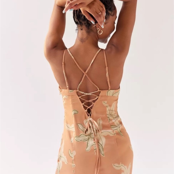 UO First Light Midi Slip Dress in Size S - Picture 2 of 4